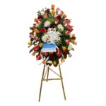 arreglo floral tipo funebre acompanamiento