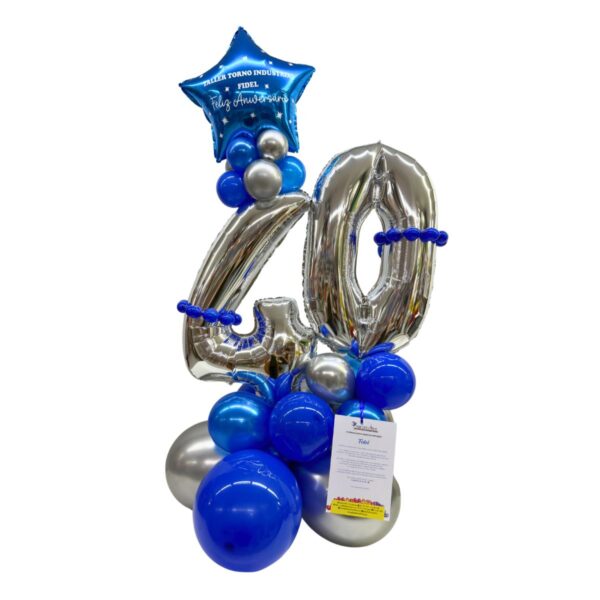 balloon bouquet estrellado empresarial