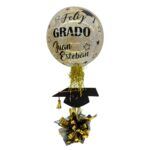 centro de mesa grado burbuja birrete papeleria