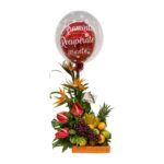 frutero tropical con burbuja