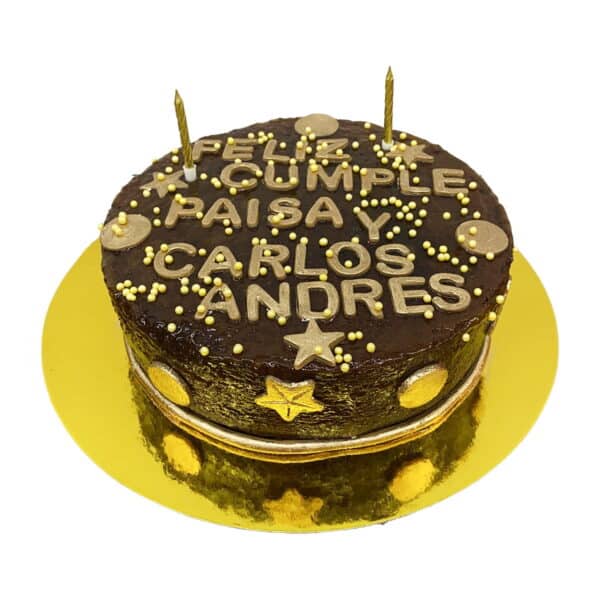 torta sin past oro