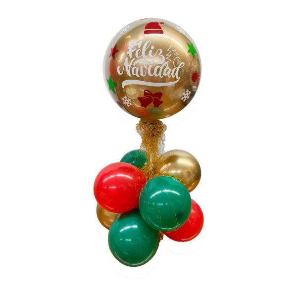 centro navidad burbuja