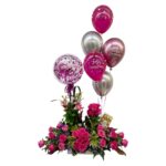 arreglo floral una fantasia de flores