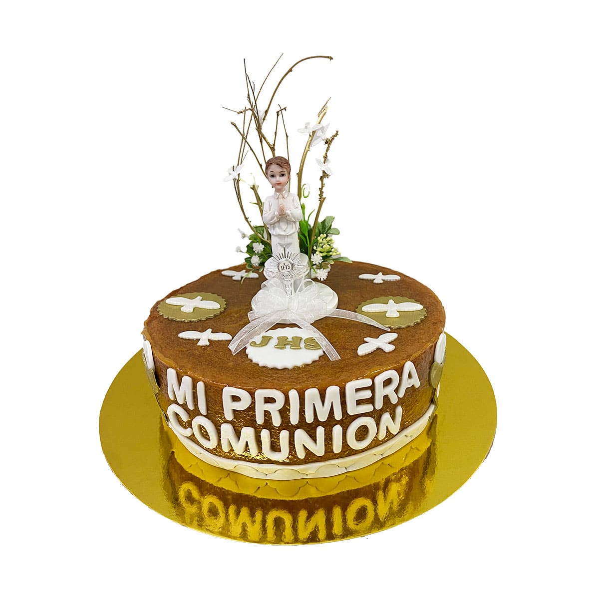 torta primera comunion sin past