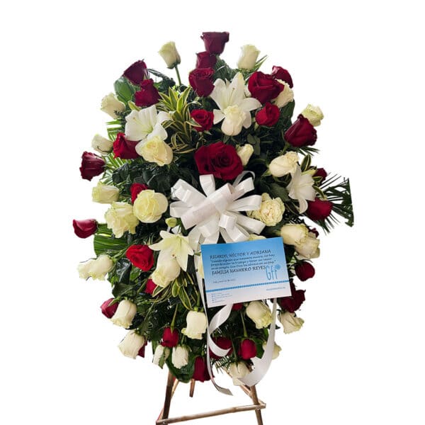 arreglo floral tipo funebre dulce despedida