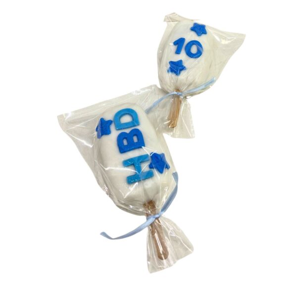 paletas torta azul