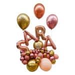 balloon bouquet letras especiales