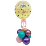 burbuja 9 pulg colores pastel brillantes