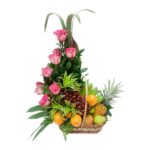 frutero con flores