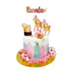 torta animales del bosque bebe