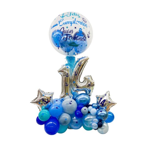 balloon bouquet del mar