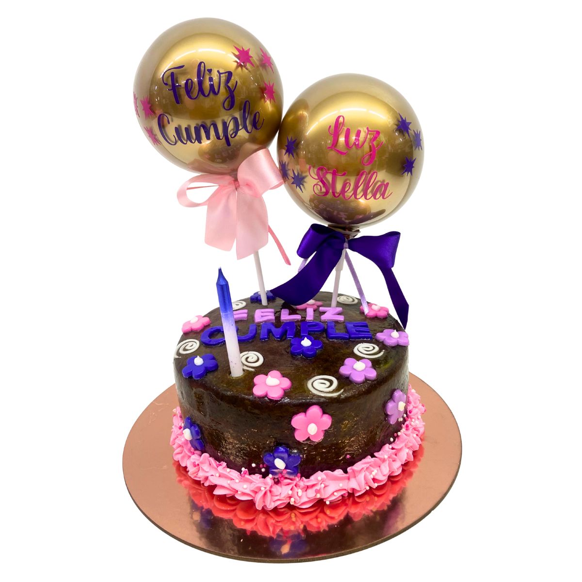 torta sin past burbuja flores torta sin past burbuja flores