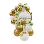 balloon bouquet flores y mariposas