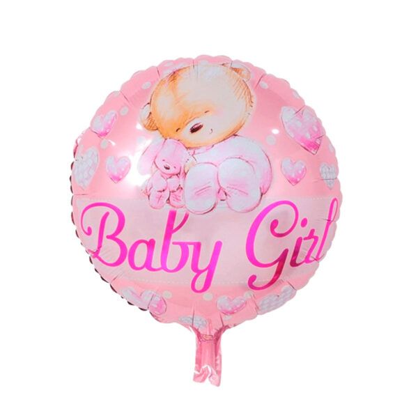 globo metal baby girl