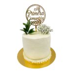 torta comunion topper perla