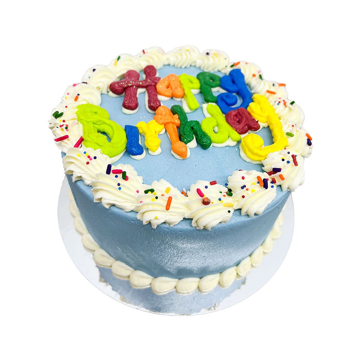 torta happy birthday crema