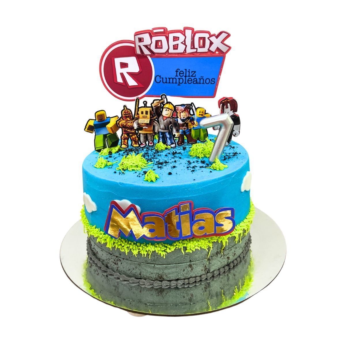 torta roblox topper alta