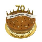 torta sin past cinta naranja