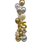 balloon bouquet numero metalicos