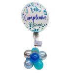 burbuja 18 pulg azules bailar