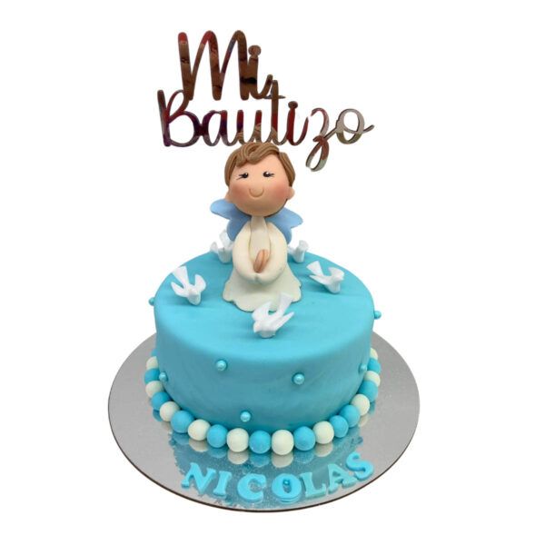 torta bautizo topper angel 1