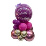 balloon bouquet orquidea bienvenidos