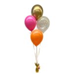 Bouquet de Globos con Helio Citrus Brillante