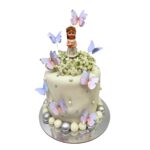 Torta Sabor Naranja con Chocolate Primera Comunión Celestial