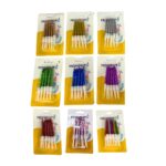 Vela Pequeña Colores por Paquete