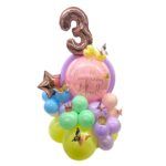 balloon bouquet mariposas coronas numero burbuja