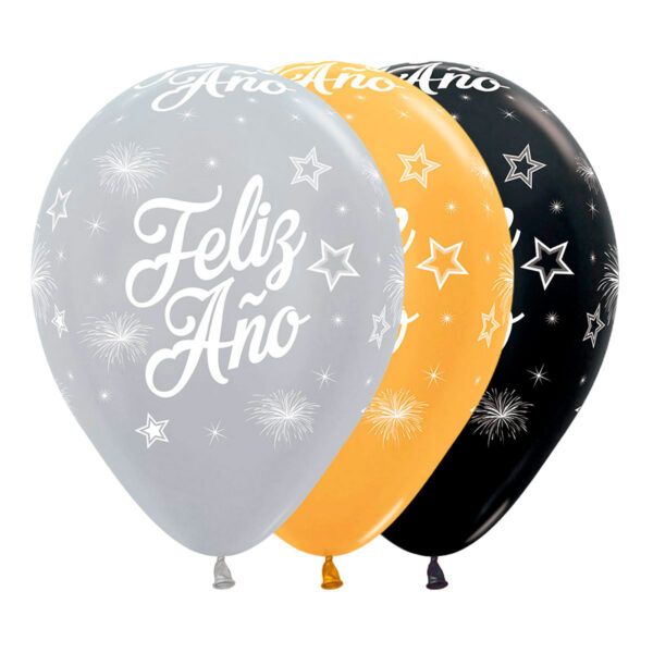 globos año nuevo latex