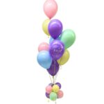 Bouquet de Globos con Helio Pasteles