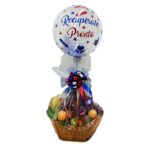 Frutero en Canasta con Globo Burburbuja