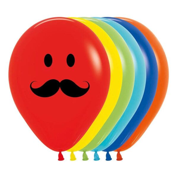 globos cara bigotes