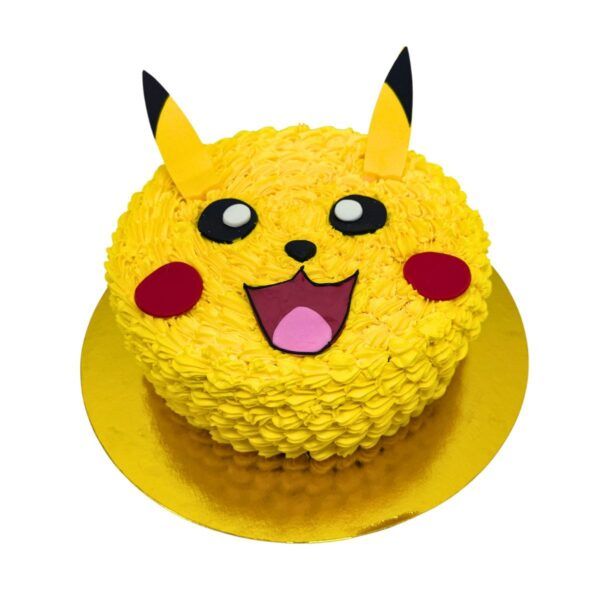 Torta Sabor Naranja con Chocolate Pikachu
