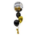 Bouquet de Globos con Helio Love Gold