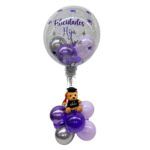 Globo Burbuja 18 Pulgadas con Peluche de Grado