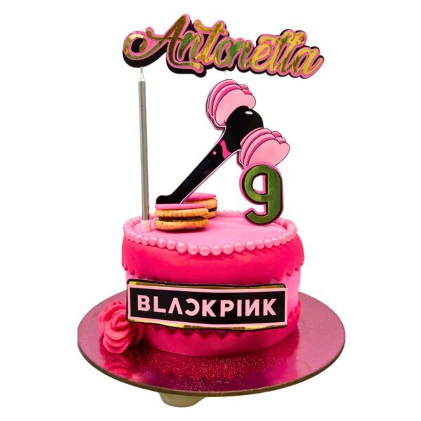 Torta Sabor Chocolate Black Pink