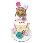 Torta Sabor Naranja Jardín para Mamá