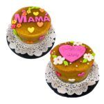 Torta Sabor Naranja de 5 Personas sin Pastillaje por Unidad