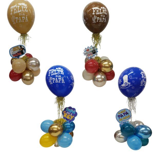 centros de mesa papa topper 2025