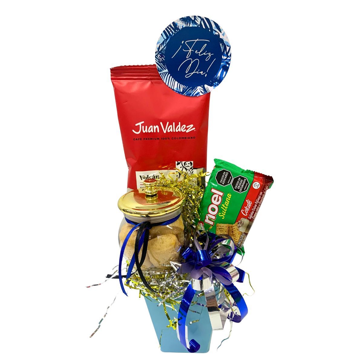 ancheta cafecito con galleta azul