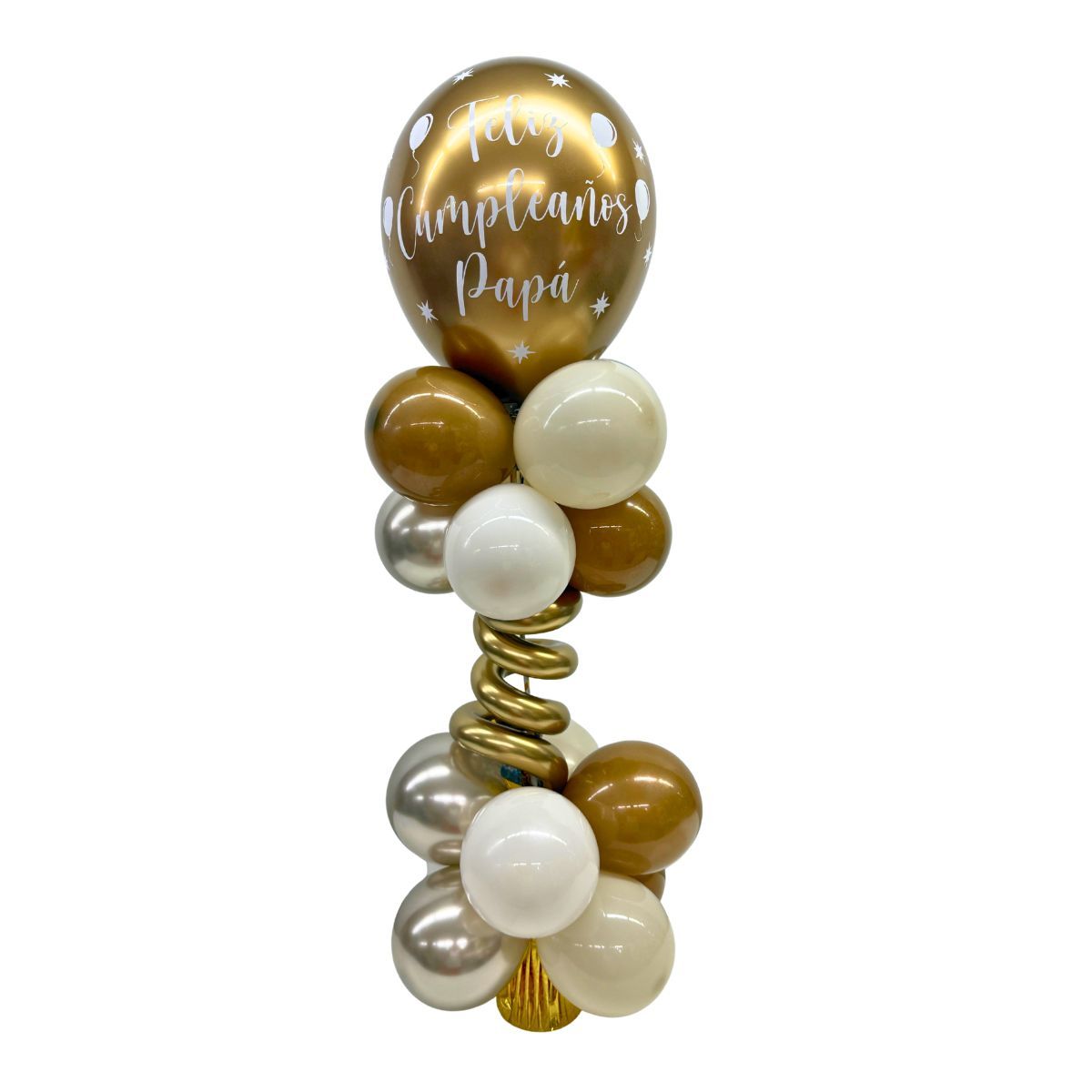 Centro de Mesa Espiral Personalizado
