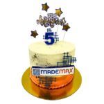 Torta Sabor Ponque Envinado Aniversario Corporativo