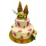 Torta Sabor Ponque Envinado Magia Fucsia