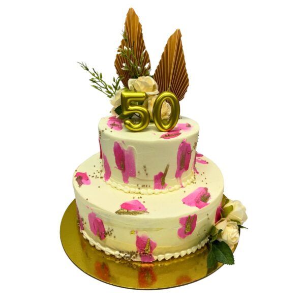 Torta Sabor Ponque Envinado Magia Fucsia
