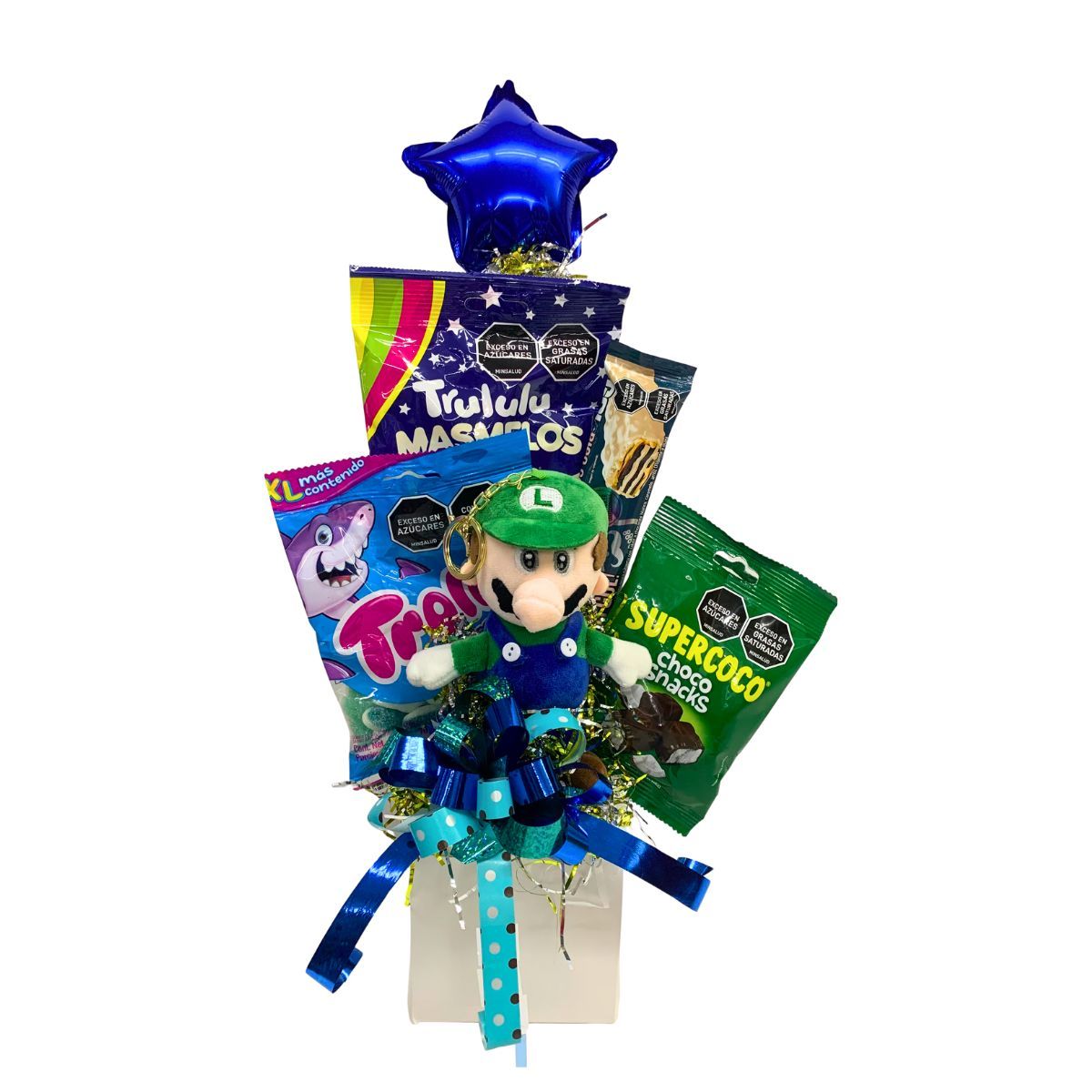 ancheta llavero peluche luigi