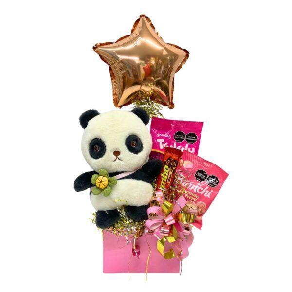 ancheta panda rosa