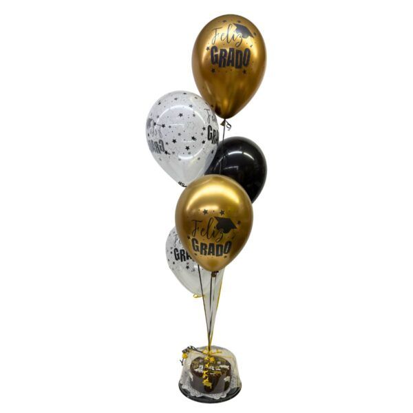 torta grado globos helio