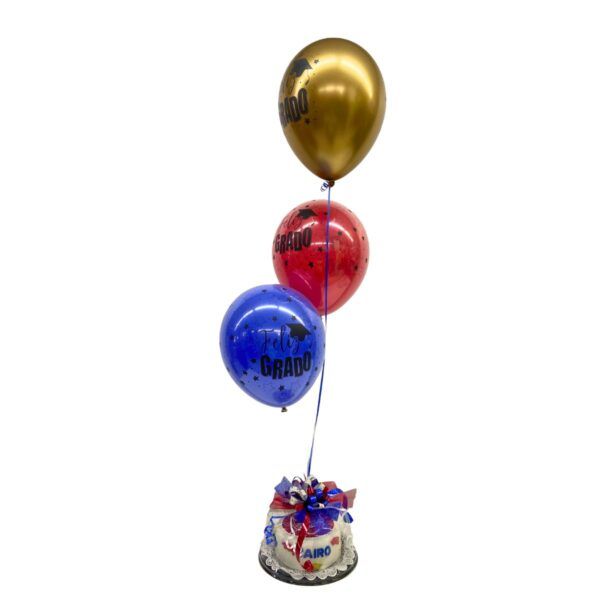 torta past deco grado globos